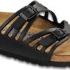 Birkenstock Women's Granada Soft Footbed 2 Birkenstock Women's Granada Soft Footbed -Englin's fine Footwear birkenstock granada soft footbed black oiled leather 192431 79075.1638392268