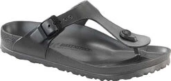 Birkenstock Women's Gizeh Essentials 19 Birkenstock Women's Gizeh Essentials -Englin's fine Footwear birkenstock womens gizeh essentials metallic anthracite eva 1001505 14147.1551993691