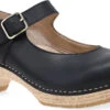 Dansko Lilah -Englin's fine Footwear dansko womens lilah black oiled pull up 2216021400 44457.1729190335