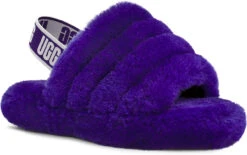 UGG Kids Fluff Yeah Slide 28 UGG Kids Fluff Yeah Slide -Englin's fine Footwear ugg childrens kids fluff yeah slide violet night 1098494k vngh 28977.1647038454